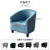 Single Sofa Cover Universal Cover Small Sofa Slipcover Four Seasons Universal Semicircle Internet Bar Cafe Guest Room Chair Cover All Inclusive