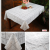 Gilding Tablecloth Exhibition Stall Tablecloth Wholesale Source Factory Waterproof Oil-Proof Lace Tablecloth