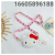 Online Red Sun Cute Cartoon Children Coin Purse Girls' Silicone Hello Kitty StellaLou Big Ear Dog Shoulder Messenger Bag