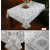 Gilding Tablecloth Exhibition Stall Tablecloth Wholesale Source Factory Waterproof Oil-Proof Lace Tablecloth