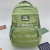 Fashion Brand Middle School Student Schoolbag Female College Student Korean High School Student Junior High School Student Large Backpack Simple Large Capacity Backpack