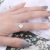 Sterling Silver Pentagram Ring Retro Distressed Ins Female Couple Fashion Simple Index Finger Ring Silver Accessories