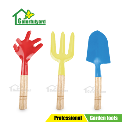 Stainless Steel Shovel/Tool Three-Piece Set/Garden Shovel/Hoe/Pitchfork/Three-Fork Rake/Garden Tools
