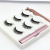 Magnetic False Eyelashes Three Pairs Natural Long Glue-Free Magnetic Force Liquid Eyeliner Curling Eyelashes Factory Wholesale