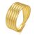 Cross-Border Hot Sale High-Grade Knotted Ring Female Ins Temperamental Cold Style Index Finger Ring Personality Fashion Trending Ring