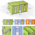 See-through Three-Grid Clothing Storage Box Organizing Box 65L