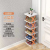 MultiLayer Shaped Shoe Rack Home Doorway Space-Saving Installation-Free Shoe Cabinet Dustproof Creative Simple Shoe Rack