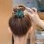 Lazy Bun Back Head Internet Celebrity Flower Hair Clip Updo Gadget Female Summer Internet Celebrity Temperament Barrettes Hair Clip Headdress