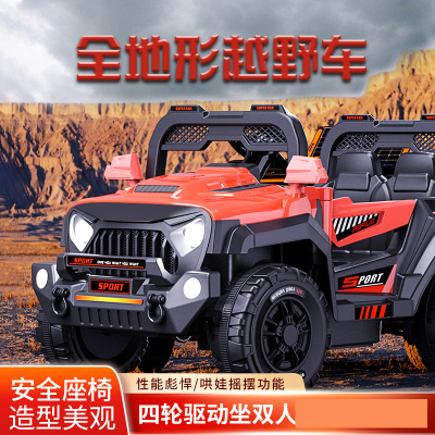 New Children's off-Road Vehicle Baby Novel Intelligent Electric Light-Emitting Toy Stall Gift Toy Gift