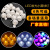Led Colorful Luminous Ball Light Switch Flash Balloon Light Perfume Bag Magic Box Pendant Filler Atmosphere Props