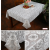 Gilding Tablecloth Exhibition Stall Tablecloth Wholesale Source Factory Waterproof Oil-Proof Lace Tablecloth