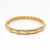 Brushed Open-Ended Bracelet Female Ins Fashion Socialite Micro Inlaid Zircon 18K Gold Bracelet Girlfriends Bracelet