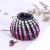 New Korean Hair Accessories Bun Bird Nest Hair Band Hair Accessories Rhinestone Bird Nest Barrettes Lady Big Ponytail Medium