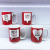 Lv953 Creative Valentine's Day Ceramic Cup 14 Oz Mug Daily Use Articles Water Cup Wedding Gifts Cup2023