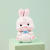 Cute Bunny Girl Heart Mini Resin Toy Table Decoration Children's Gift Creative Car Decoration Ornaments