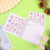 New Coil Notebook Square Journal Book Girl Heart Coil Net Red High-Looking Stickers Journal Book Student