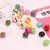 22mm Color Little Bell Shape Ornament Accessories Keychain Candy Color Baking Paint for Metal Bell Pet Decoration Wholesale
