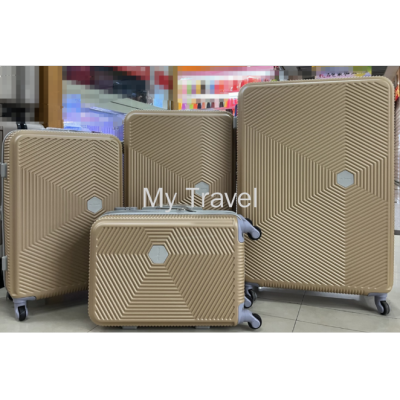 Luggage, Trolley Case, Luggage Password Suitcase Luggage ABS Zipper Four-Piece Luggage Set