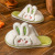 Plush Cotton Slippers Shoes Women's Winter Lovely Soft Cute Rabbit Cartoon Home Indoor Comfortable Warm Toe Cap Cotton Slippers