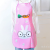 Amazon EBay Korean Style Cute Cartoon Princess Apron Kitchen Oil-Proof Waterproof Sleeveless Half-Length Apron Wholesale