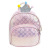 Children's Kindergarten Backpack Cute Princess Laser Crown Backpack Shimmer Sequins Lace Baby Girl Backpack