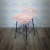 Bar Stool High Stool Northern European Modern Minimalist Bar Chair Home Backrest Bar Stool Outdoor Casual Hollow Chair