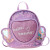 Children's Cute Backpack Simple Sequin Decoration Children's Backpack 2021 Korean Style New Casual Fashion Schoolbag