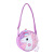 New Student Girl Cartoon Shoulder Bag Sequined Unicorn Crossbody Bag GREAT Rainbow Glitter Waist Bag Children