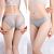 Fan Ting Breathable Sexy Underwear Lace Ice Silk One-Piece Transparent Brand Low Waist Women's Briefs