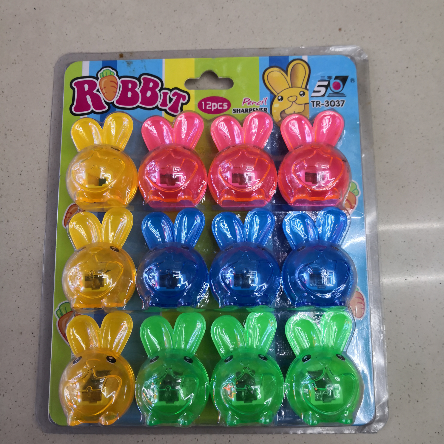 小兔卷笔刀卡装