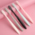 10 PCs Adult Ice Cream Small Head Toothbrush Fashion Simple Five-Color Fine Soft Hair Macaron Toothbrush Wholesale