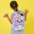 Winter Cartoon Plush Big Eyes Backpack Little Princess Cat Children Backpack Kindergarten Unicorn Schoolbag