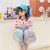 Children's Kindergarten Backpack Cute Princess Laser Crown Backpack Shimmer Sequins Lace Baby Girl Backpack