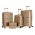 MARKSMAN trolley bag multi-color PP optional professional custom service combination Lock or TSA LOCK luggage
