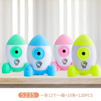 5235 Rocket-Shaped Pencil Sharpener