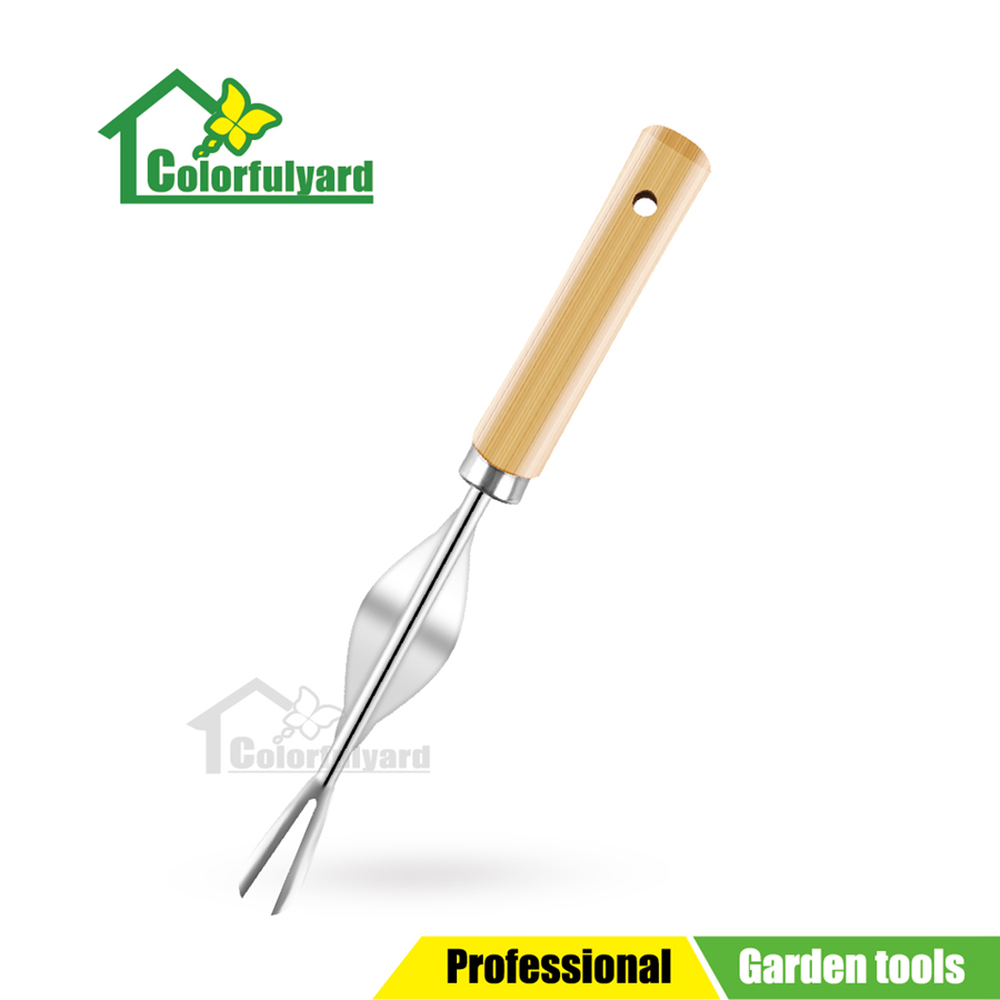 不锈钢起根器/起苗铲/挖根器/移植铲/ 耙子/花铲/GARDEN TOOLS