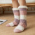 Room Socks Children's Home Sleep Snow Socks Christmas Stockings Coral Velvet Confinement Leg Warmer Slippers Carpet Socks