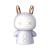 Trending Girl Dormitory Desktop Mini Cartoon Small Night Lamp Decoration Children's Bedroom Rechargeable LED Bedside Ambience Light