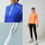 Long-Sleeve Zipper T-shirt Sweat-Absorbent Shirt Yoga Jacket Fitness Running Yoga Training Breathable Long Sleeves Loose and Comfortable