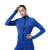 Autumn and Winter New European and American Long-Sleeve Zipper Sports Jacket Quick-Drying Thin Yoga Wear Women Running Fitness Sports Top