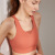 Sports Bra Women's Nude Feel Wireless Underwear Yoga Fitness Running Outerwear High Elastic Shockproof Cross Beauty Back