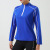 Long-Sleeve Zipper T-shirt Sweat-Absorbent Shirt Yoga Jacket Fitness Running Yoga Training Breathable Long Sleeves Loose and Comfortable