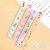 Cartoon Special-Shaped Ruler Student Ins Girl Heart a Scale Learning Office Painting Ruler Measuring Tool 15cm