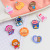 Cartoon Acrylic Brooch Cute Girlish Bag Decorative Small Accessories Student Children's Ornaments Badge Paper Clip