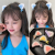 Children's Barrettes Girls' Cat Ears Plush Fringe Clip Baby Hair Clip Hair Accessories Autumn and Winter Girls Online Influencer Cute Women