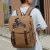 Retro Men's Canvas Backpack Junior High School College Students Schoolbag Trendy Casual Travel Bag Backpack Men's Bag