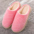 2022 Autumn and Winter Simple Hotel Women's Thick Bottom Home Indoor Couple Hair Slippers Men's Warm Home Cotton Slippers