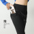 Fake Two-Piece Sport Pants Belly Contracting and Hip Lifting Women's Pants with Pockets Skinny Slimming Outer Wear Running Fitness Yoga Pants Women