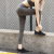 Nude Feel Hip Raise Yoga Pants Women's Tight Sports Fitness Leggings Outer Wear Thin Cropped Pants Yoga Gym Pants