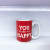 Lv952 Valentine's Day Ceramic Cup 13 Oz Mug 400ml Water Cup Daily Necessities Cup Wedding Gift Cup2023